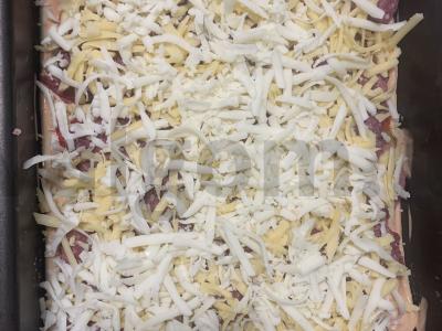 Pica su dešra ir servelatu Žingsnis 4