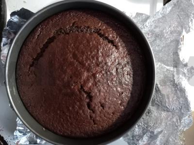 Šermukšnių tortas su braškių tyrė Žingsnis 8