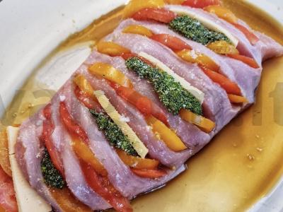 Kalakutienos filė su brokoliais ir sūriu Žingsnis 3