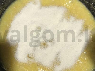 Mamaliga manų-kukurūzų Žingsnis 3