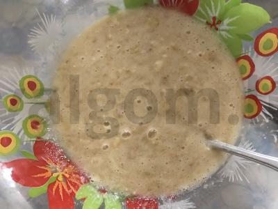 Švelnus blynų tortas su varškės kremu Žingsnis 2