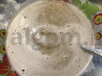 Švelnus blynų tortas su varškės kremu Žingsnis 3