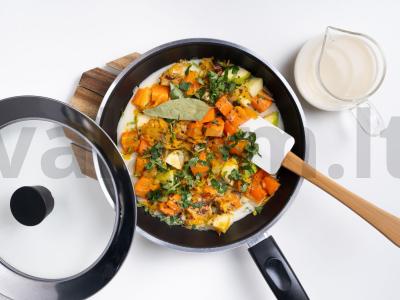 Daržovių troškinys su avižų pienu Žingsnis 2