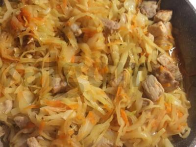 Kepinta kiauliena su kopūstais Žingsnis 3