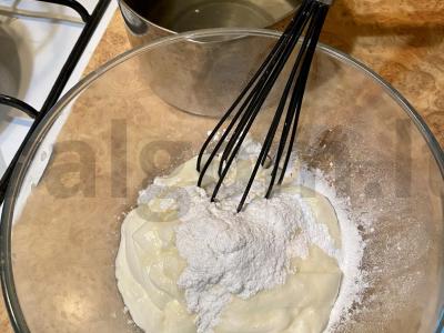 Želė tortas „Suskaldytas stiklas“ Žingsnis 2