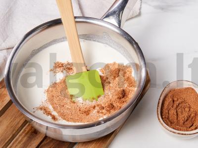 Kalakutienos ritinėliai su konservuota lašiša Žingsnis 2