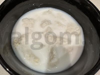 Rusų stiliaus kotletai iš jautienos faršo Žingsnis 1