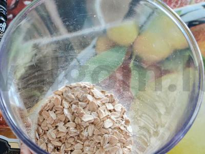 Kokteilis „Keturi grūdai“ su riešutų sirupu Žingsnis 3