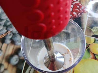 Kokteilis „Keturi grūdai“ su riešutų sirupu Žingsnis 5