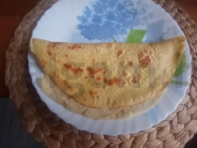 Avižų blynas „Mėgstamiausias pusrytis“ Žingsnis 5