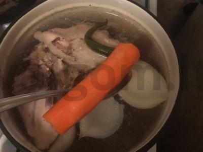 Vištienos sultinys „Pohmelinis“ Žingsnis 4