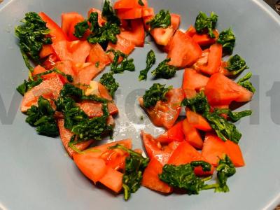 Šiltas salotas su vištiena „Avokadas“ Žingsnis 5