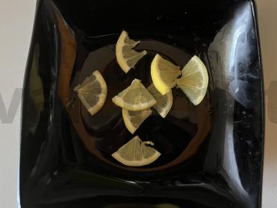 Marinuoti agurkai sojos padaže su citrinos skiltelėmis Žingsnis 2