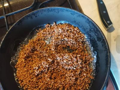 Grikių košė su faršu Žingsnis 1