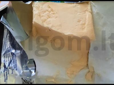 Kiaušiniai su sviestu ir raudona žuvimi Žingsnis 3