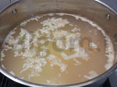 Lašiša su morkomis, perliniu miežiu ir daržovėmis Žingsnis 4