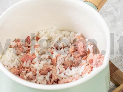 Ryžiai su žuvies konservais Žingsnis 2