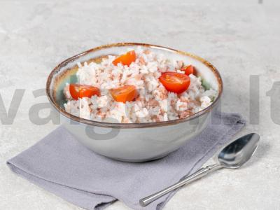 Ryžiai su žuvies konservais pagrindine nuotrauka