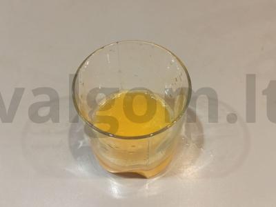 Šiltas vištienos salotas su kriauše ir apelsinu Žingsnis 3