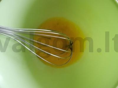 Avižų blynas pusryčiams Žingsnis 1