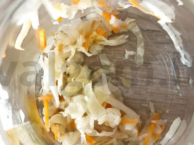 Šči ant mėsos sultinio Žingsnis 3