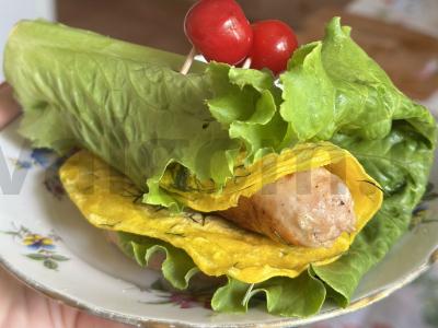 Rulėlis su čevapčičiais pagrindine nuotrauka