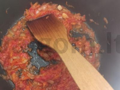 Perlo košė su pomidorais ir baziliku Žingsnis 3