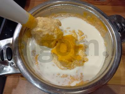 Moliūgų kremas su krevetėmis Žingsnis 5