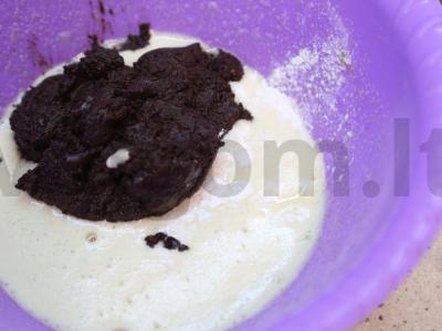 Tamsaus šokolado brownies Žingsnis 3