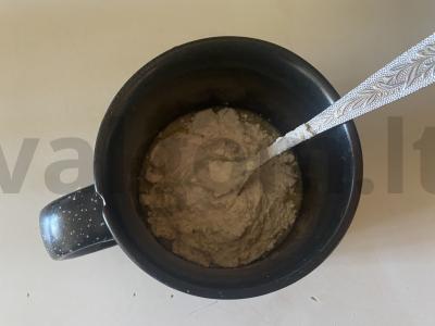 Rudais keksiukai su karameliniu įdaru Žingsnis 4