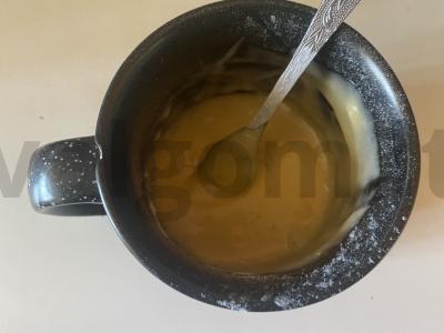 Rudais keksiukai su karameliniu įdaru Žingsnis 5