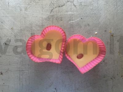 Rudais keksiukai su karameliniu įdaru Žingsnis 8