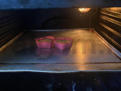 Rudais keksiukai su karameliniu įdaru Žingsnis 10