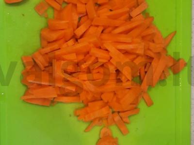 Lengvas sriuba su kukuliais vištienos sultinyje Žingsnis 2