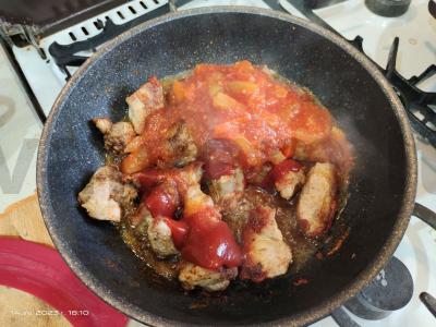 Aštri kiauliena medaus padaže Žingsnis 3