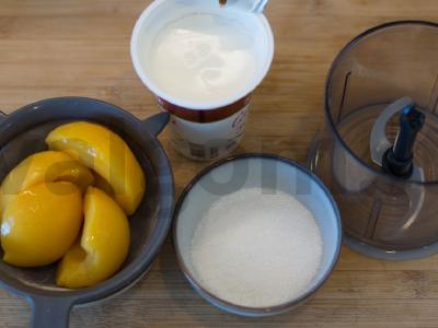 Persikų ledai Žingsnis 2