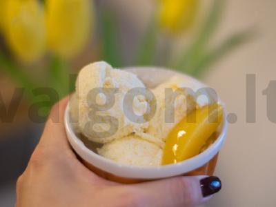 Persikų ledai pagrindine nuotrauka