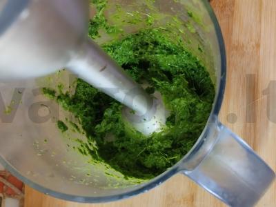 Žaliasis padažas „Sveikata“ Žingsnis 5