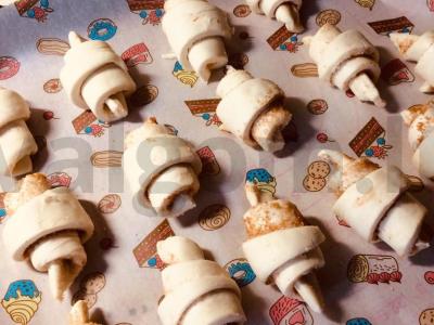 Kruasanai su cinamonu Žingsnis 3