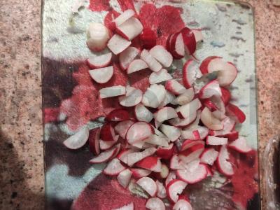 Vegetariška okroška ant kvašo Žingsnis 2