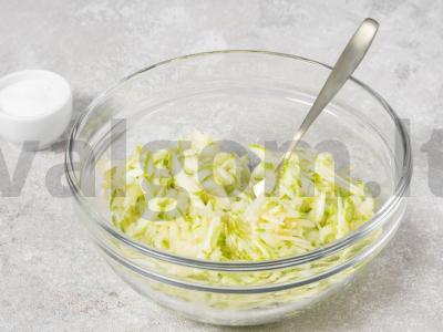 Cukinijų lizdai Žingsnis 1