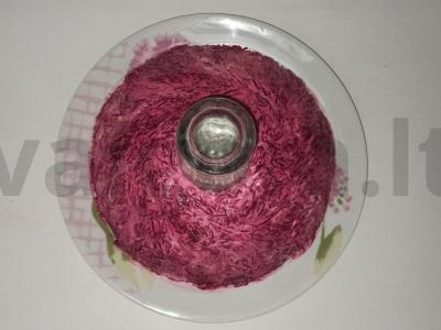 „Granatų apyrankė“ su marinuotais svogūnais Žingsnis 2