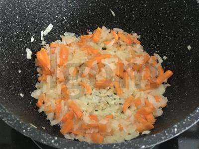 Birus ryžiai su vištienos filė plovo stiliumi Žingsnis 1