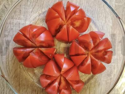 Įdaryti pomidorai Žingsnis 2