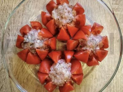 Įdaryti pomidorai Žingsnis 3