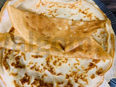 Blynai su saldžiu įdaru „Mėlynių“ Žingsnis 7