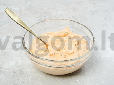 Skani tortilija su kukurūzais Žingsnis 1