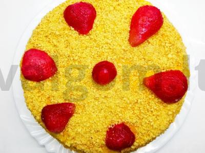 Tortas „Medus pūkas“ (Medovikas) pagrindine nuotrauka