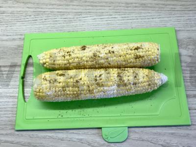 Kepta kukurūza su žolelėmis Žingsnis 2