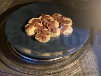 Bananų šokoladinis desertas Žingsnis 3